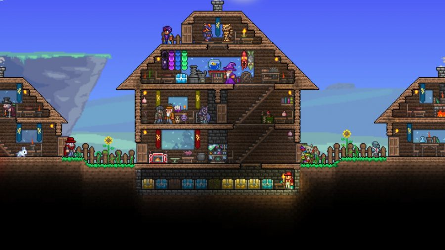 Casa inicial Terraria