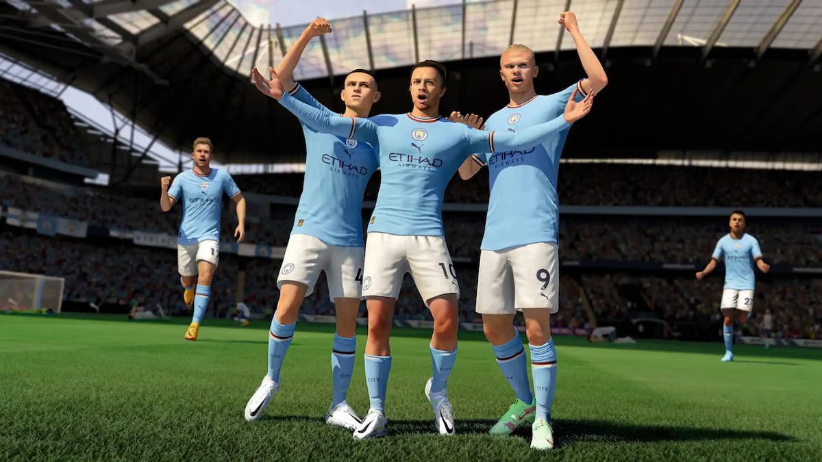 Captura de tela do FIFA 23