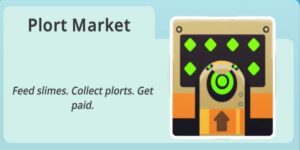 Como o Plort Market and Exchange funciona no Slime Rancher