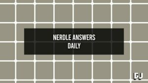 Nerdle answer today