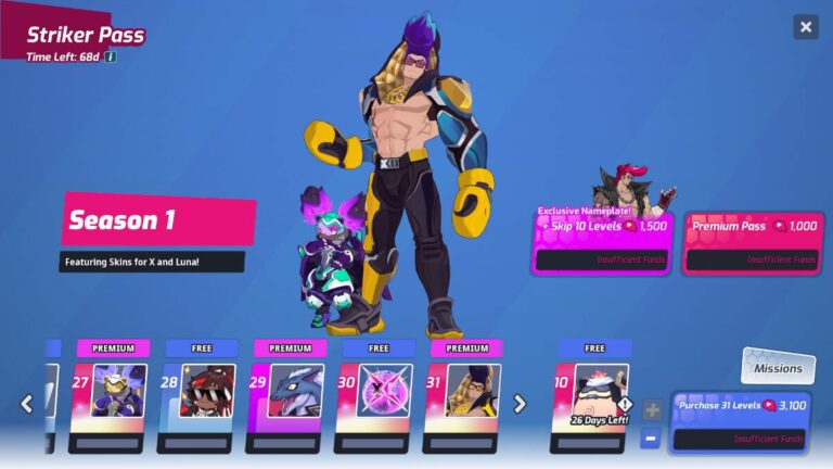 Omega Strikers Striker Pass