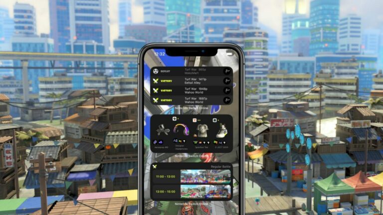 Widgets de Splatoon 3 trazem Splatsville para sua tela inicial
