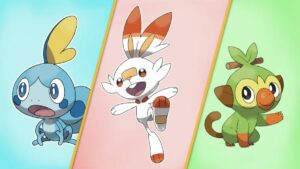 Iniciantes Pokémon Sword and Shield – eu escolho você!