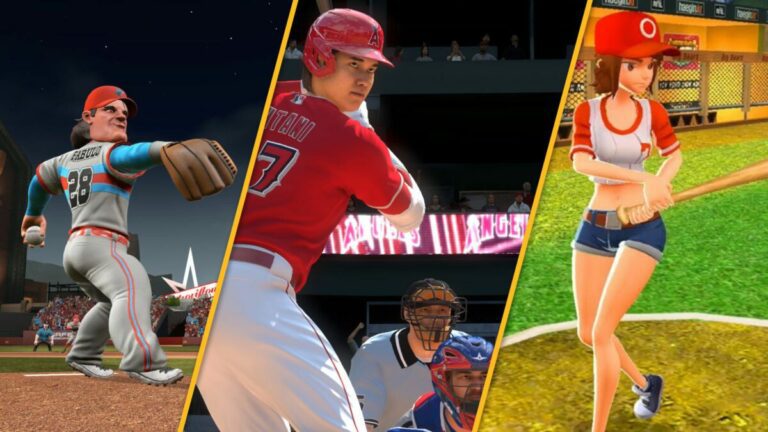 Está fora do parque!  - os melhores jogos de beisebol no Switch e no celular