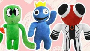 Bonecos de pelúcia e ação Rainbow Friends - todos os amigos assustadores