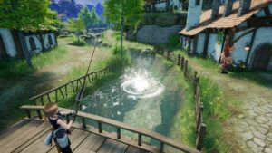 Pesca Harvestella – carretel no grande