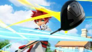 Everybody's Golf encontra Shonen no jogo para celular Neko Golf Anime Golf