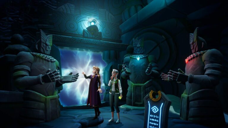 Anna and a player character in Arendell