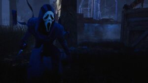 Ghost Face Sneaks Around