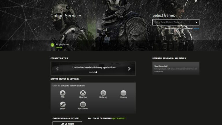 Activision Online Services