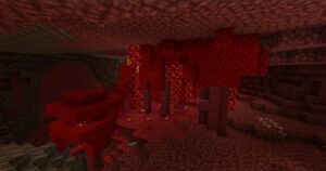 crimson forest in minecraft