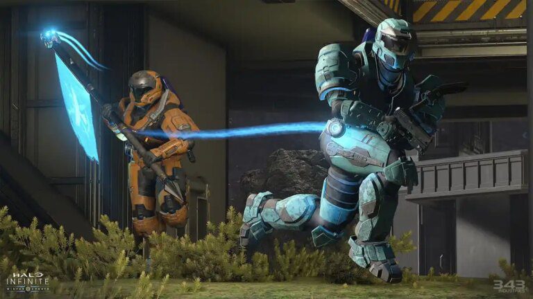 Two main characters in Halo Infinite