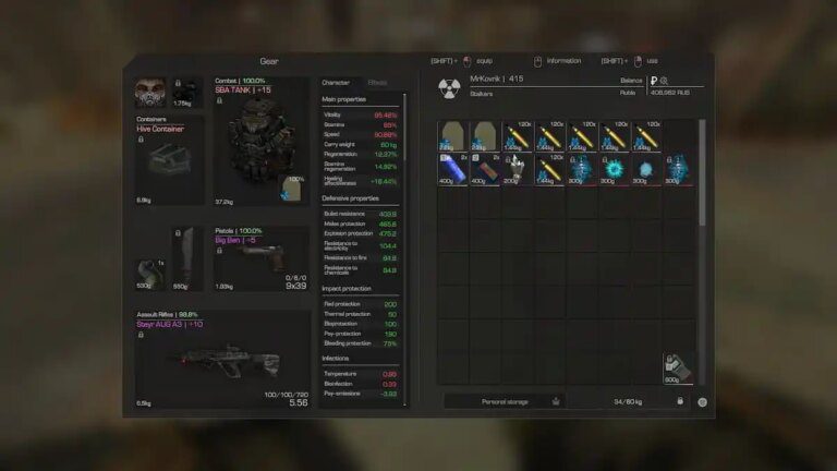 Stalcraft Lost Backpack Guide
