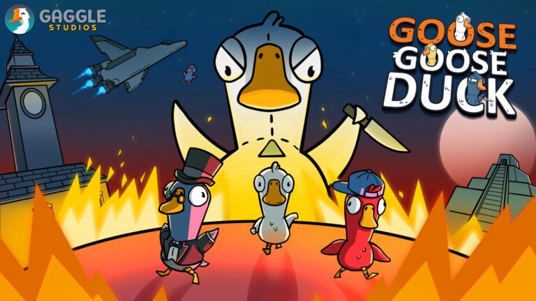 Goose Goose Duck Title Art
