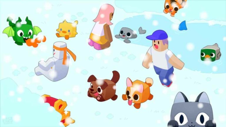 Todos os ovos de Natal e animais de estimação no Pet Simulator X