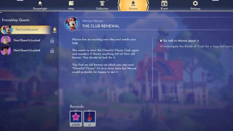 Disney Dreamlight Valley Minnie Mouse The Club Renewal Minnie