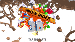 Snow Rider 3D Start Screen