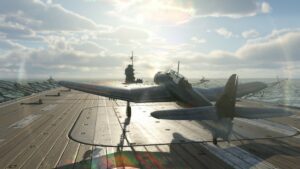 War Thunder Plane Taking off