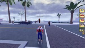 Character without a head