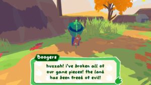 Completion dialogue