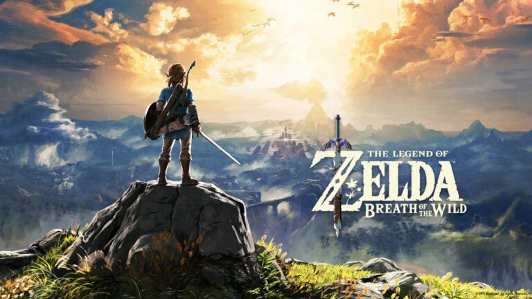 Breathe of the Wild Banner with Link