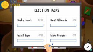 Sneaky Sasquatch election tasks