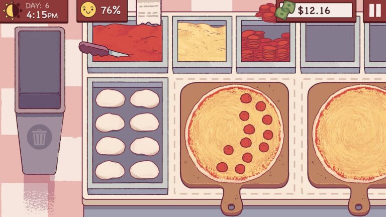 Good Pizza, Great Pizza Sign Language Lady