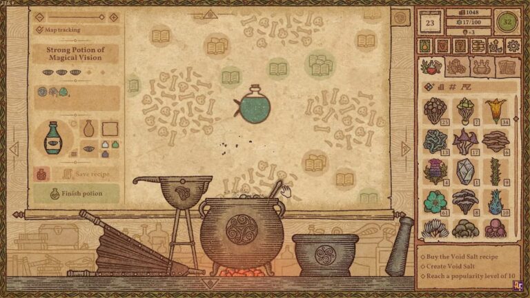 Potion Craft how to make a potion of magical vision