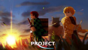 Tanjiro, Zenitsu and Inosuke in Project Slayers Roblox