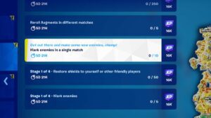 Mark Enemies Fortnite Quests