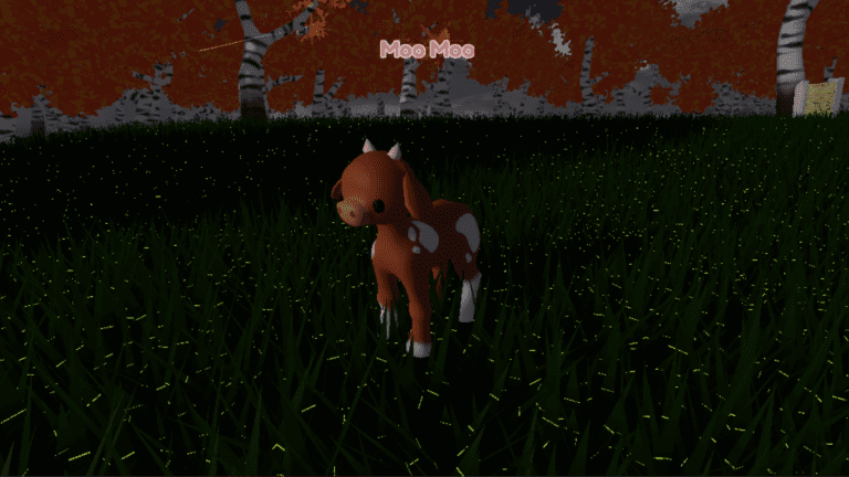 Moo Moo the Calf in Roblox Moo