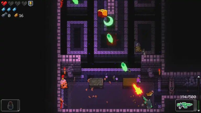 enter the gungeon bullet hell