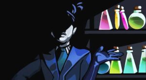 Lady in blue cutscene from slay the spire
