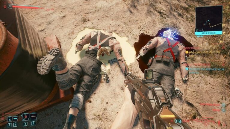 cyberpunk 2077 blood image capture