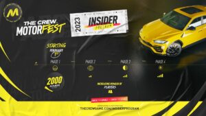 The Crew Motorfest Insdier Program