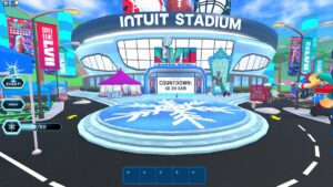 Saweetie Event Venue outside of football stadium