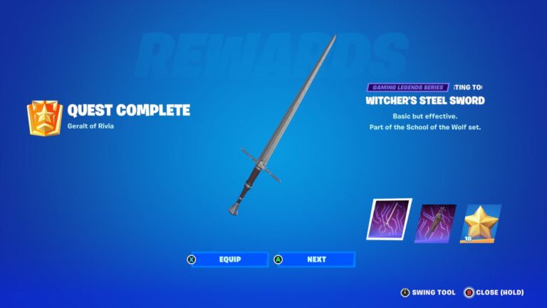 Fortnite Witcher