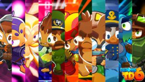 Melhores skins de heróis em Bloons TD6