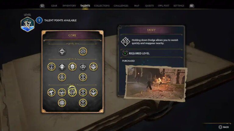 How to Easily Avoid Enemy Attacks by Dodge Rolling - Hogwarts Legacy - Swift upgrade.