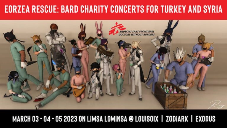 Eorzea Rescue: Fãs do FFXIV se unem para arrecadar fundos para o terremoto na Turquia e na Síria