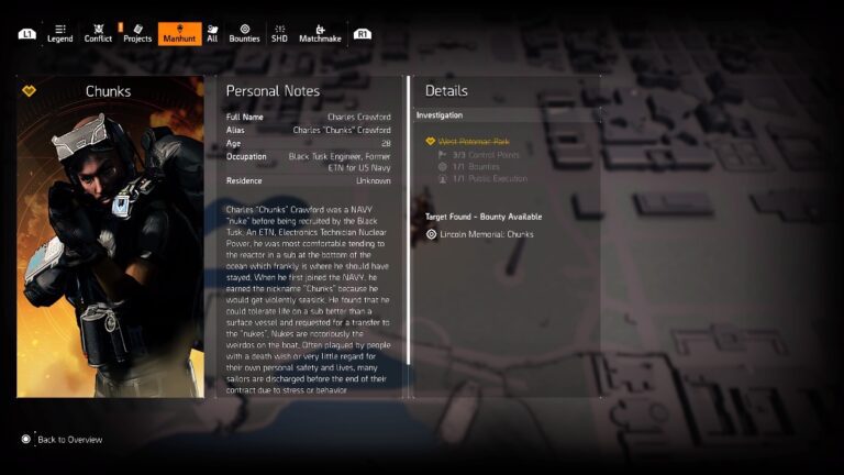 The Division 2 Chunks