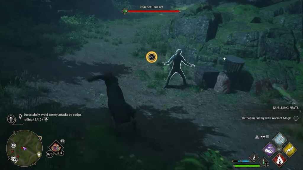Dodge Roll Legado de Hogwarts