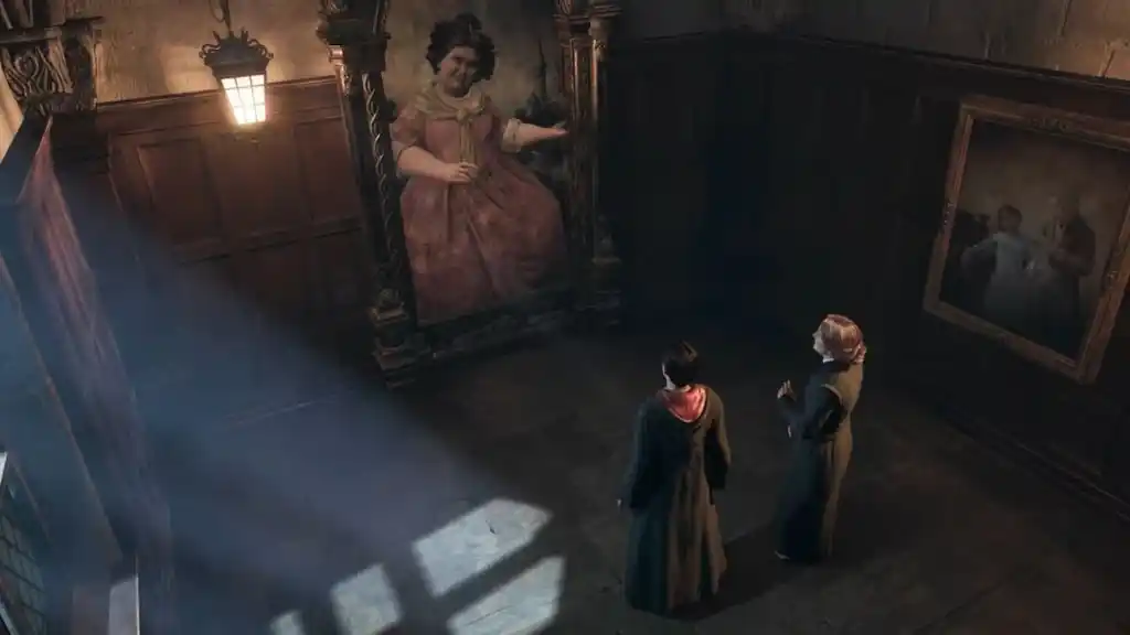 porta da grifinória legado de hogwarts