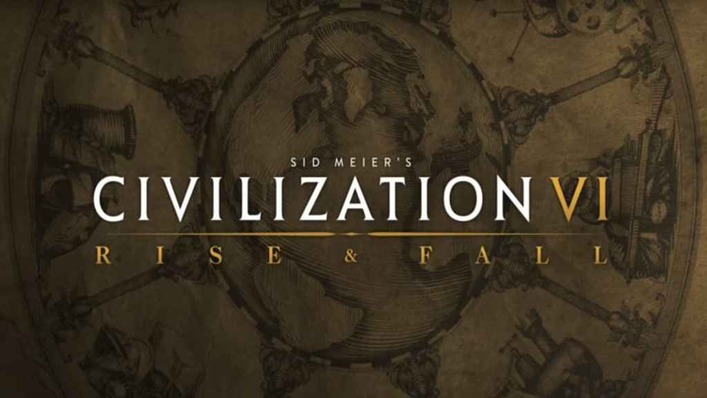 Civ VI Ascensão e Queda da Tela de Título | Imagem por Firaxis Games