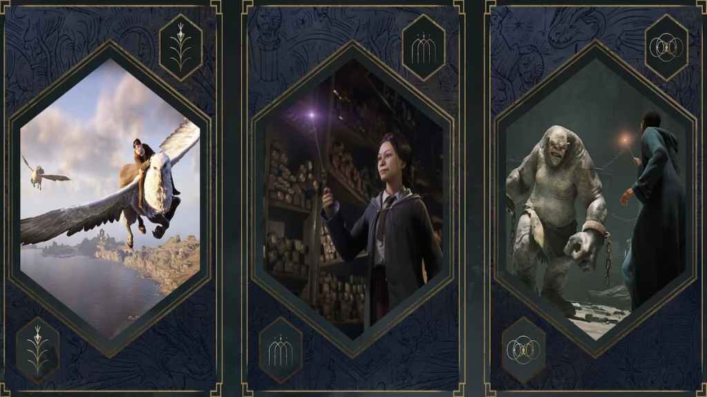 captura de tela do título do legado de hogwarts