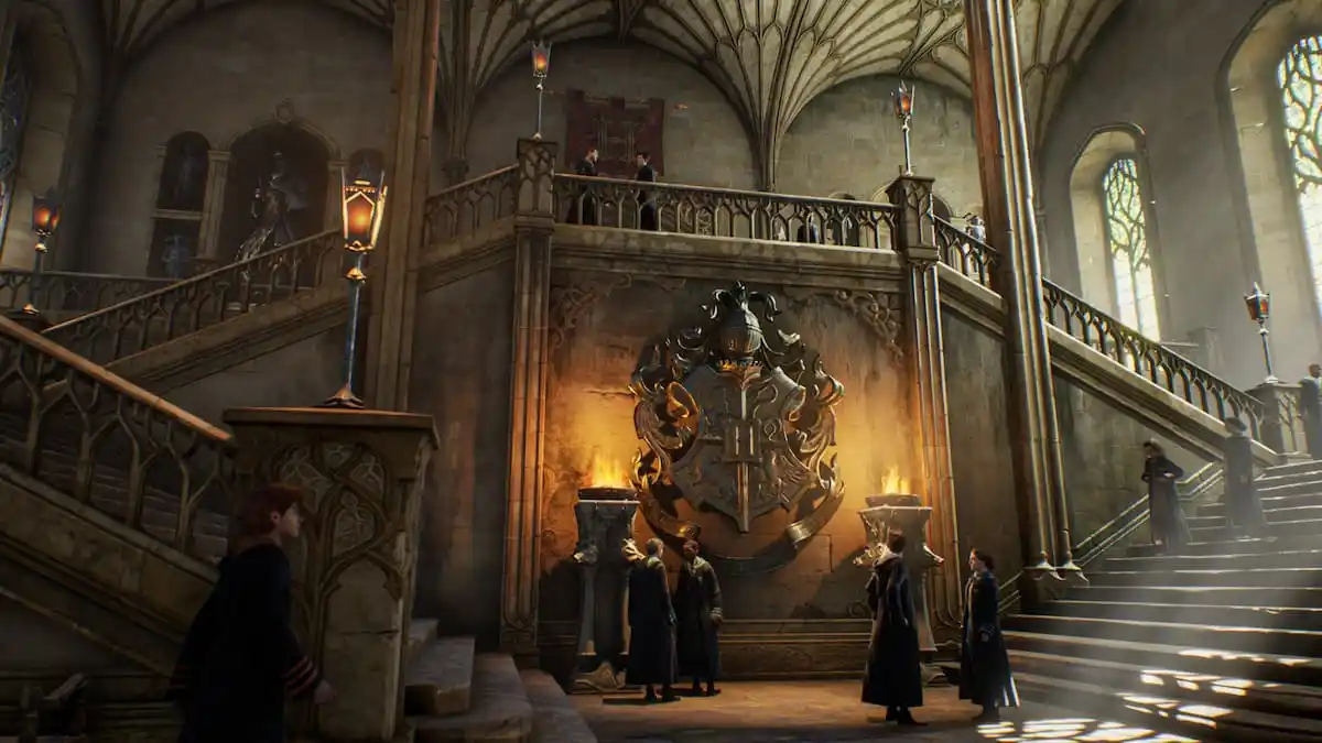Hogwarts legacy screenshot inside of Hogwarts