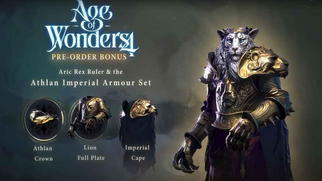 Bônus de pré-venda do Age of Wonders |  Paradoxo Interativo