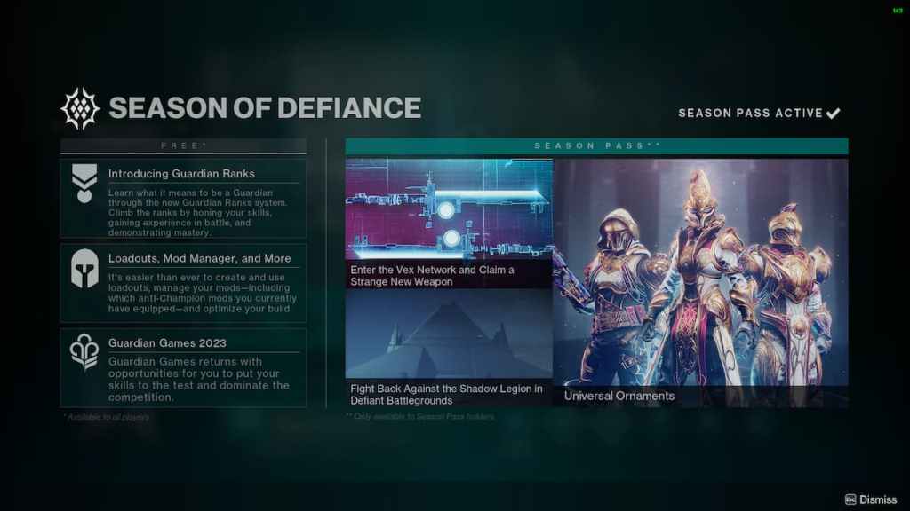 O que entra na Rede Vex e calimar uma nova arma estranha significa em Destiny 2 glaive