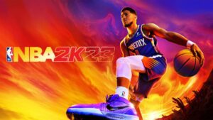 NBA 2K23 cover art of Devin booker