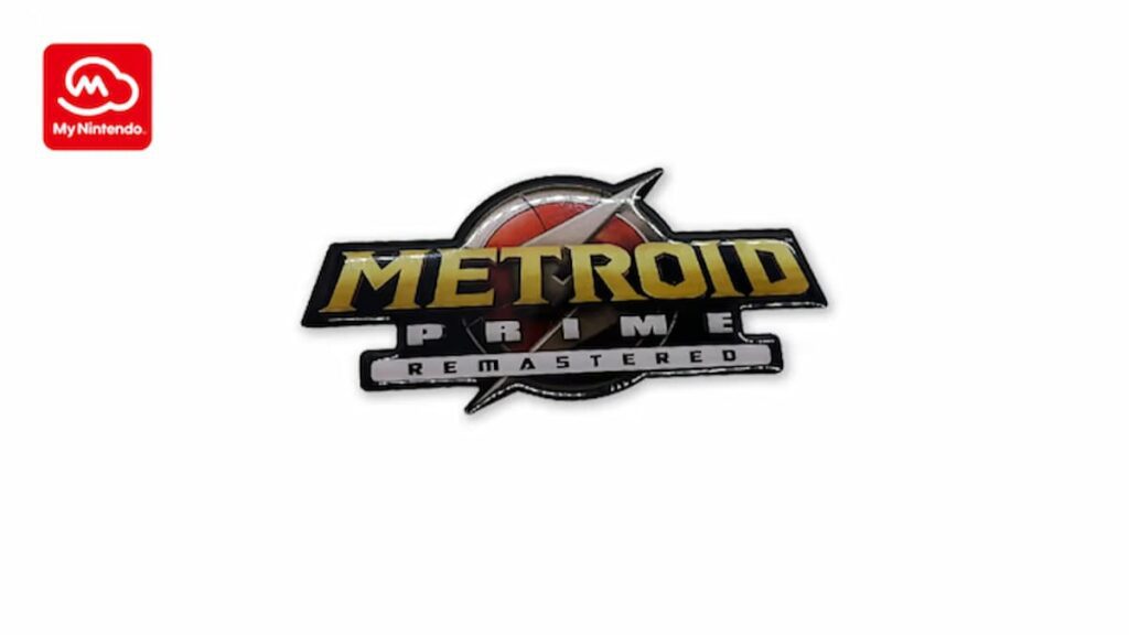 Pin do logotipo Metroid Prime Remastered